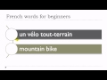 Learn French with Vincent  Words for beginners and intermediate 15