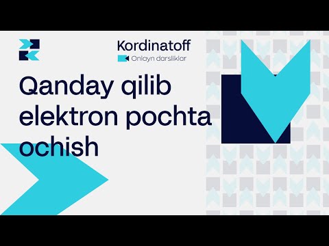 Elektron pochta ochish | Электрон почта | Gmail akkaunt ochish | Qanday qilib elektron pochta ochish