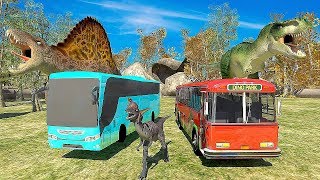 Dinosaur Park: Tour Bus Driving - Android Gameplay screenshot 3