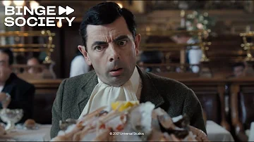 Mr. Bean's Holiday: Bean at a French Restaurant