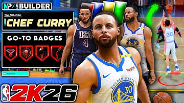 I Created The Most Realistic Steph "Chef" Curry Build in NBA 2K26 *Built To Last All Year*