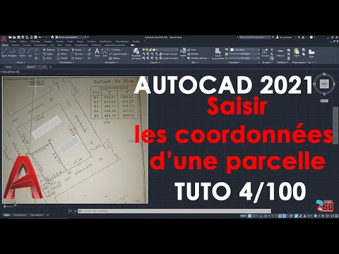 Vidéo: Comment obtenir une entrée dynamique dans AutoCAD ?