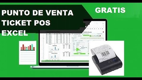 Macro Ticket POS Excel Gratis-Punto de Venta Excel
