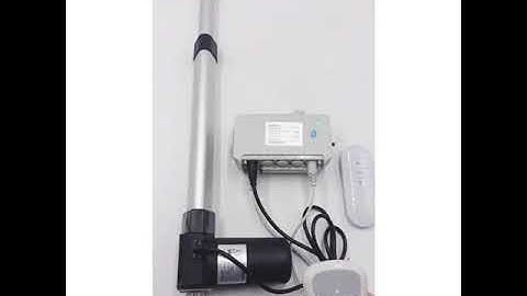 low noise linear actuator for medical bed