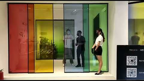 Push to open. Linear magnetic drive automatic sliding door opener.