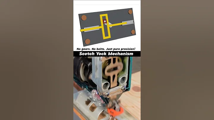 This Mechanism Converts Rotary to Linear Motion! 😲 #mechanism #engineering #motion #3ddesign #3d
