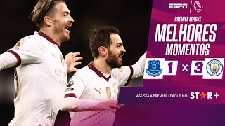 Thumbnail for Manchester City vira contra o Everton e entra no G-4 da Premier League; VEJA os melhores momentos