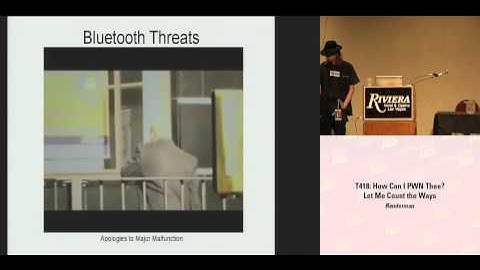 DEFCON 16: How can I pwn thee? Let me count the ways