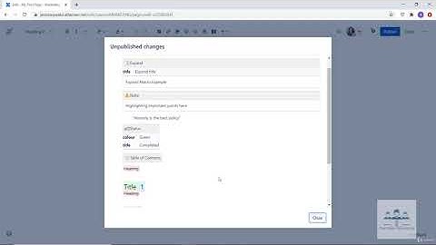 Atlassian Confluence Masterclass 2020 Lecture 20   Editor Remaining Functionalities