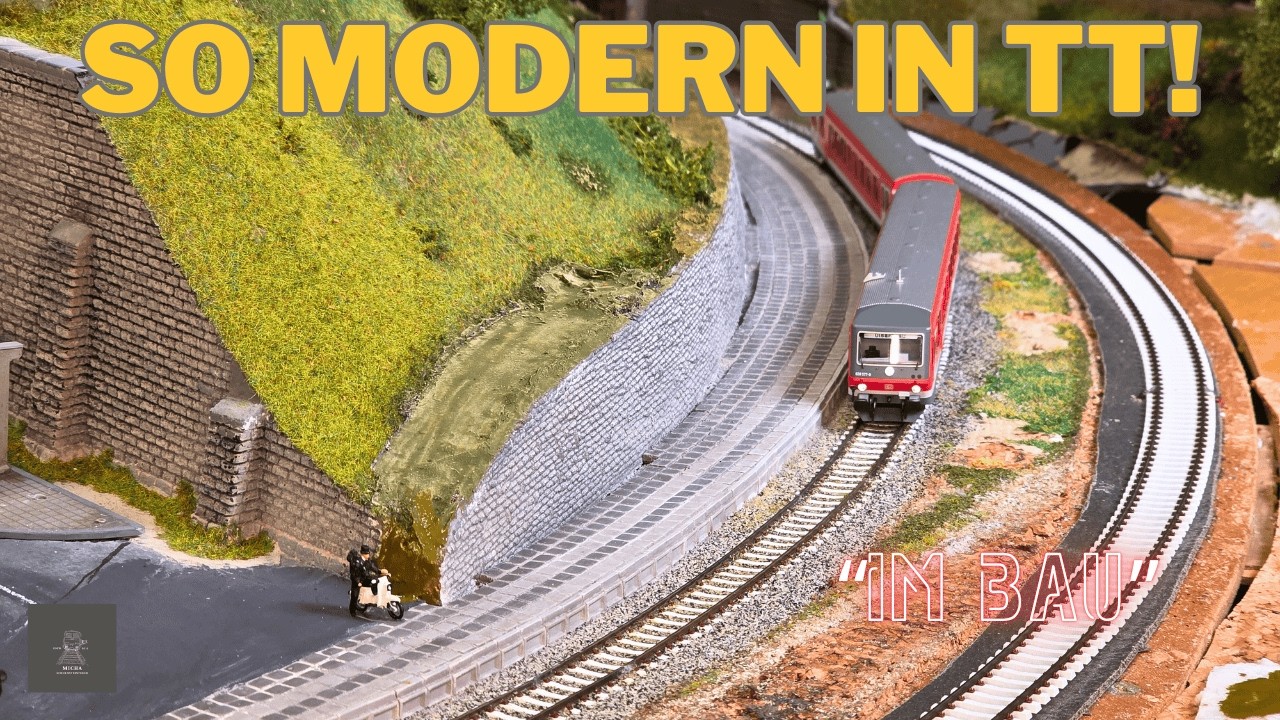 So modern kann ein TT‑Bahnsteig aussehen!