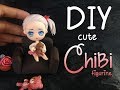 how to make chibi figurine using clay! DIY chibi