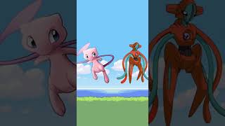 Mew Vs Legendary / Mythical | Pokemon #pokemon #shorts #pokemez #whoisstrongest #edit