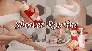 Summer Simple Shower Routine2022丨Deep Cleansing丨Body care+soft skin routine#showerroutine