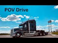 POV driving a Straight Piped Freightliner Coronado!