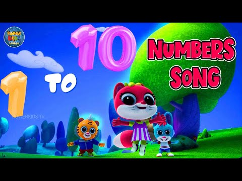 Numbers Song - Learn to Count from 1 to 10 | Nursery Rhymes and Kids Songs | CUDDLE CUBBIES