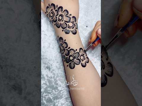 Eid Henna Design Somali Cilaan Qurux Badan Khaleeji Mehndi Arabic Style Henna Tutorial