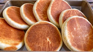 早点摊卖2元一个的蜂蜜烤饼，4分钟教会您，香软筋道有嚼劲【三丰美食】