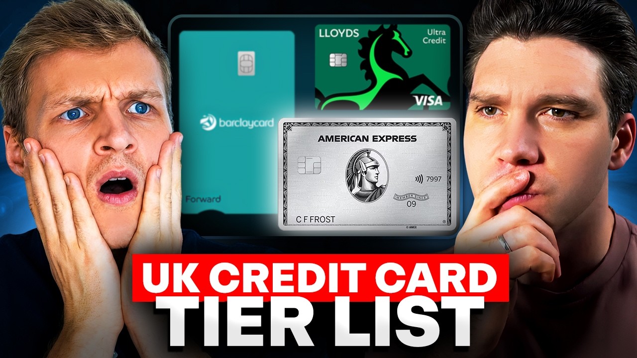 The UK Credit Card Tier List (Don’t Apply in the Wrong Order)
