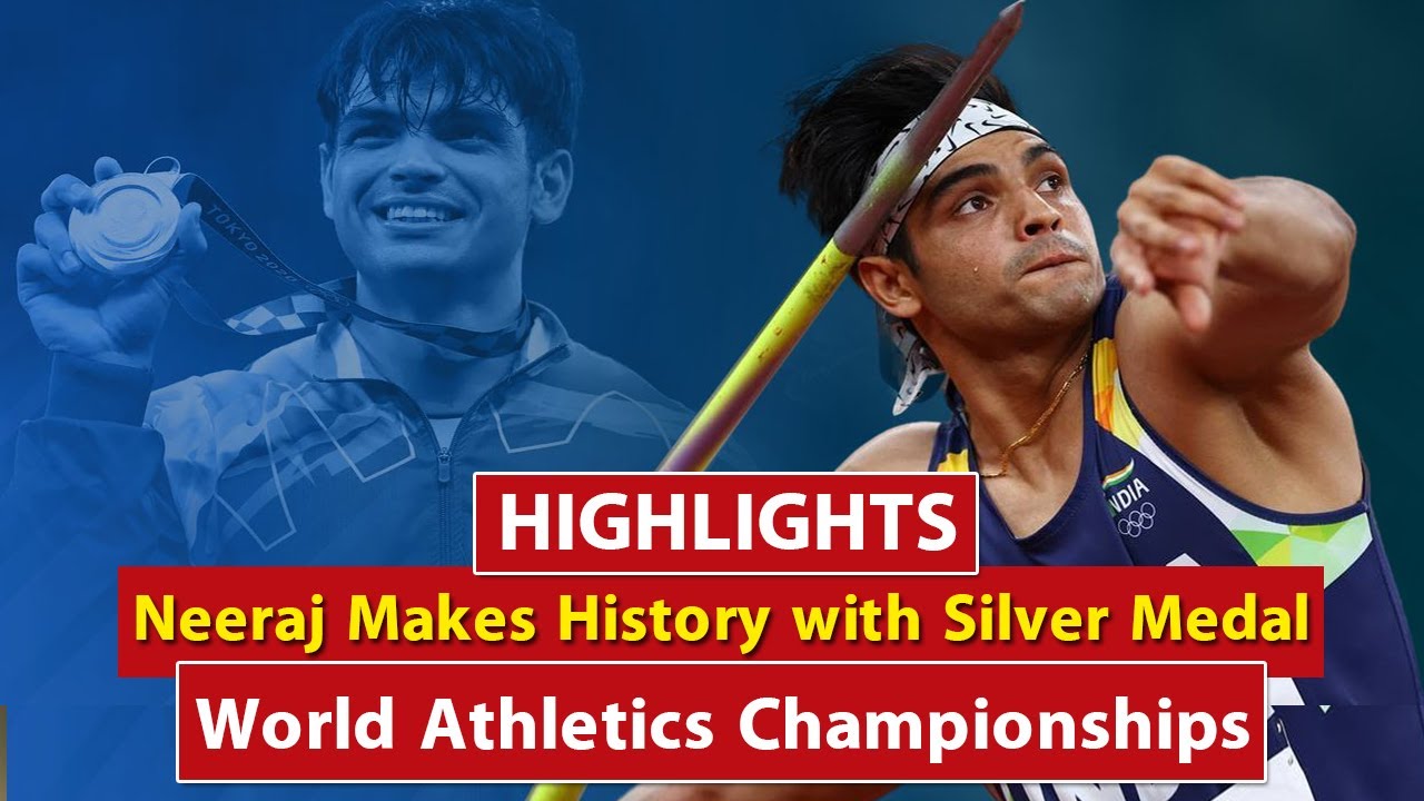 World Athletics Championships Final Highlights 2022 : Neeraj Chopra Wins  Silver with 88.13m Throw 