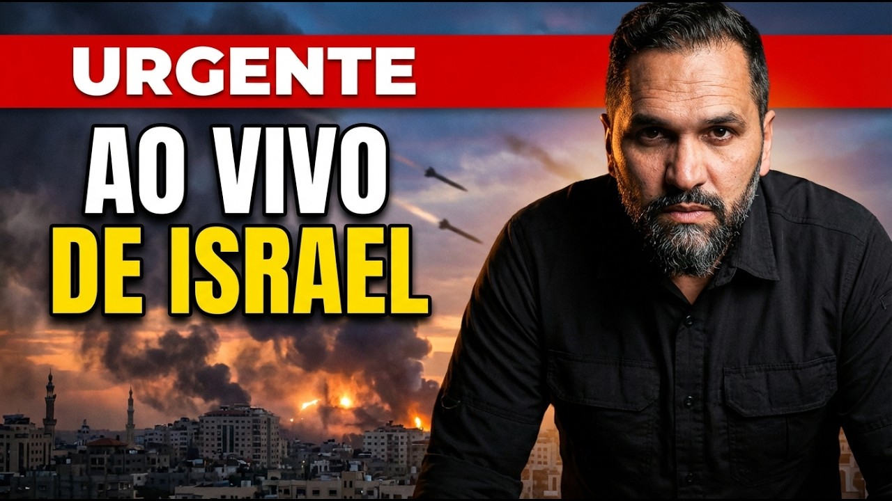 URGENTE - AO VIVO DE ISRAEL