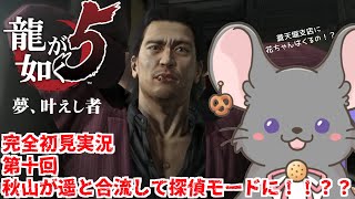 【#チンチラが如く】龍が如く5　初見実況第十回目【#vtuber #如くマラソン ＃六鼠スミレ #ゲーム実況  #龍が如く5】ネタバレ注意！
