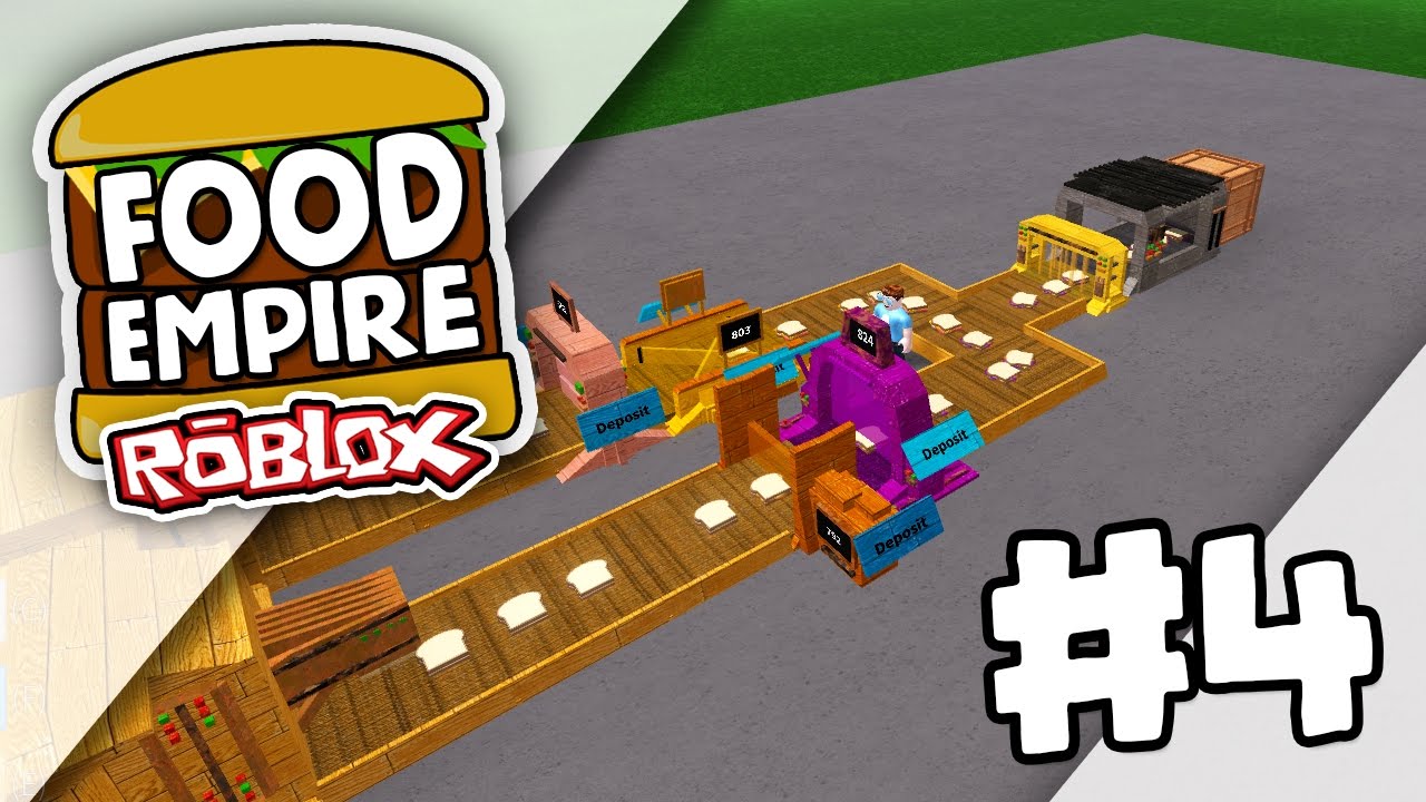 Food Empire 4 Ham And Cheese Sandwiches Roblox Food Empire Youtube - emprer roblox