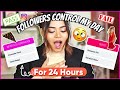 Challenge  my followers control my day for 24 hours  sharmili chakraborty