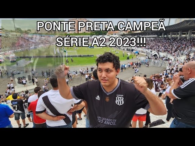 Adversária do Vitória na Série B, Ponte Preta é campeã da A2