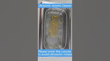 Ultrasonic jewelry cleaner #ultrasoniccleaner #ultrasoniccleaning #satisfying #relaxing #ultrasonic