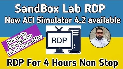 Sandbox Lab Free RDP for 4 Hours || 4 Hours Non Stop RDP || Mr Arif Baba