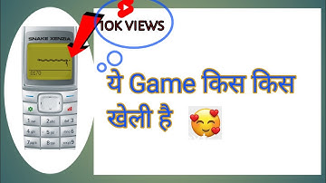 Nokia Snake Game With Smart phone #short