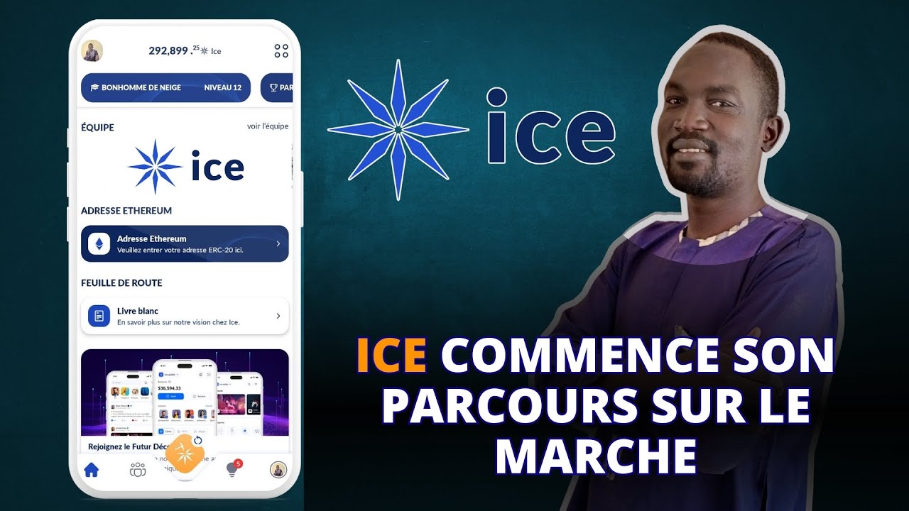 Ice Network commence son parcours sur le marché - YouTube