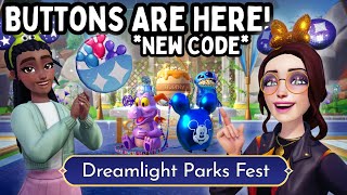 Dreamlight Parks Fest! New Items Code! Buttons & Popcorn Buckets! Disney Dreamlight Valley