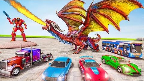 Spider Tank Robot Car Game | Android Gameplay 04