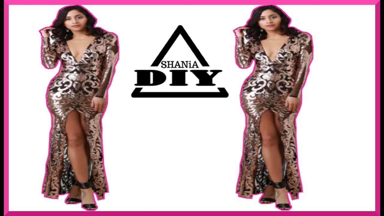 How To Make An Easy New Years Eve Party Dress Shania Diy You Easy New Years Eve Party Dress