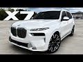 2023 bmw x7 40i lci walkaround review  exhaust sound revs  launch control