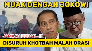 MERASA MUAK...!!! JAMAAH SHOLAT IDUL FITRI BUBAR