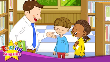 [Greeting] Good afternoon. Nice to meet you. - Easy Dialogue - English conversation for Kids