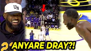ANYARE?! Napagtawanan si Draymond, napatayo pa si Luka! | Lakers vs Warriors