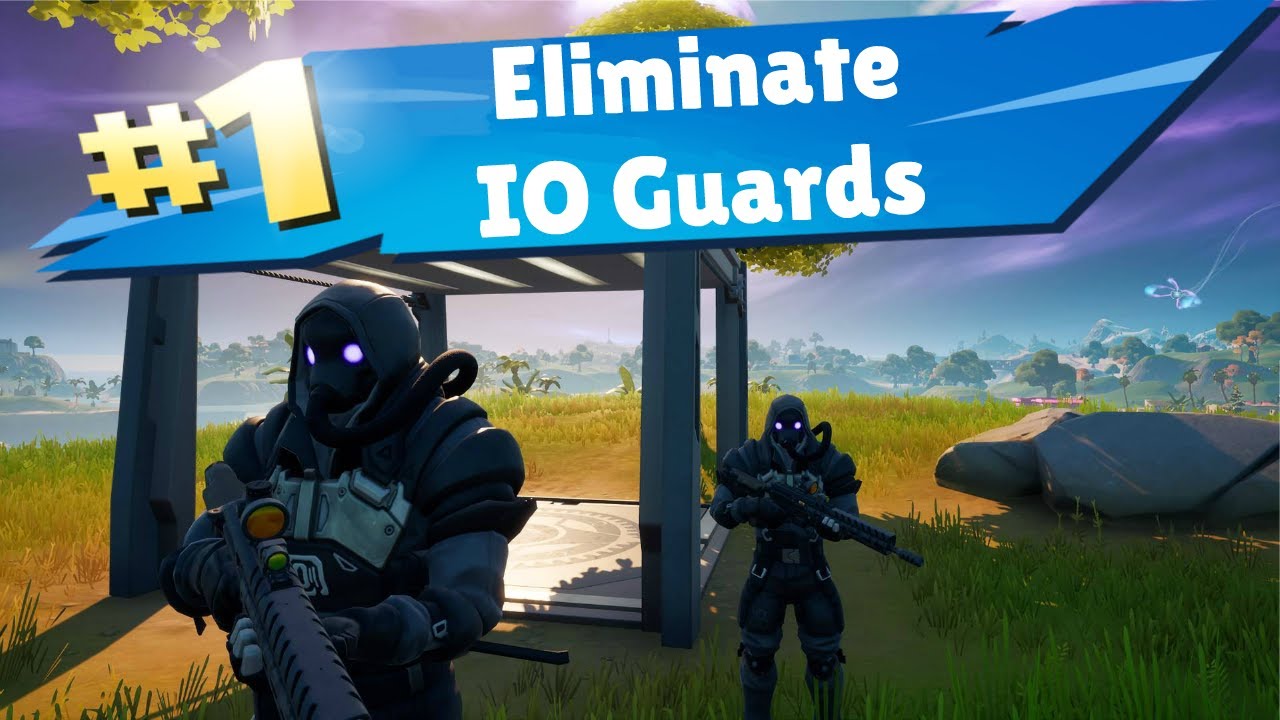 Download Legendary Quest week 5 Eliminate IO Guards - Fortnite