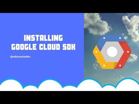 Installing Google Cloud SDK on Windows