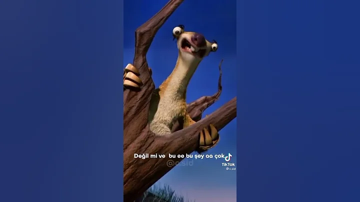 Aaaaaaaaa😂 #buzdevri #iceage #keşfet #sid