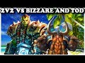 Grubby | WC3 2v2 | 2v2 vs Bizzare and ToD