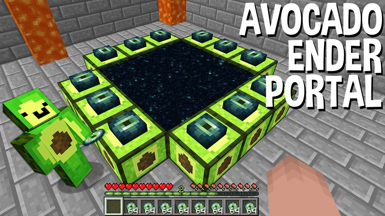 ONLY 1 PEOPLE Can Build AVOCADO ENDER PORTAL in AVOCADOS FROM MEXICO