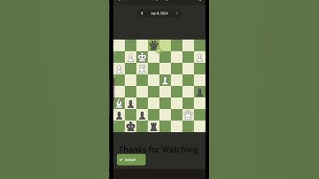 Daily Puzzle 4/8/24 #chess #chesspuzzle #chesscom