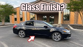 Painting A 2016 Nissan Altima In The Garage