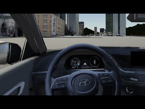 쏘나타 DN8 내부 테스트 (<strong>Sonata</strong> DN8 Interior Test)[3D운전게임]