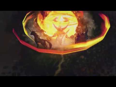 Burning forest with Ancient Dragon | Brigandine The Legend of Runersia