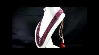 7 Strands Natural Red Ruby 723ct Faceted Oval Beads Gemstone Strings Necklace