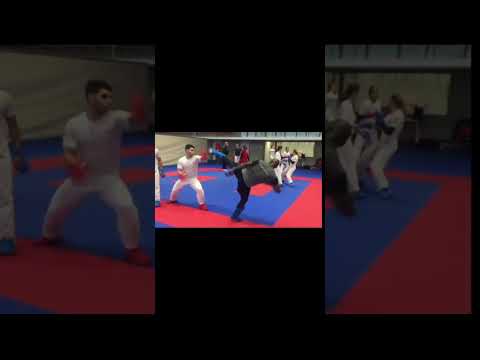 kumite training karate #fight #karate #wkf  @WKFKarateWorldChamps @kumite27